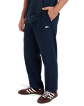 The Quiksilver Mens Basic Joggers in Navy Blazer