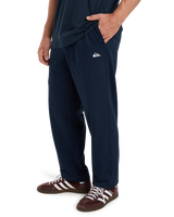 The Quiksilver Mens Basic Joggers in Navy Blazer