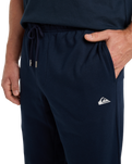 The Quiksilver Mens Basic Joggers in Navy Blazer