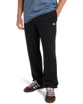 The Quiksilver Mens Basic Joggers in Black