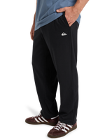 The Quiksilver Mens Basic Joggers in Black