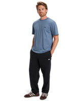 The Quiksilver Mens Basic Joggers in Black