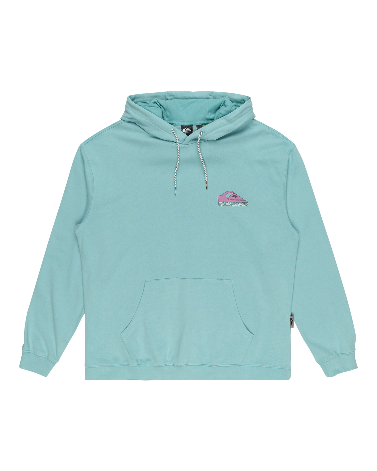The Quiksilver Mens Apog Heritage Hoodie in Marine Blue