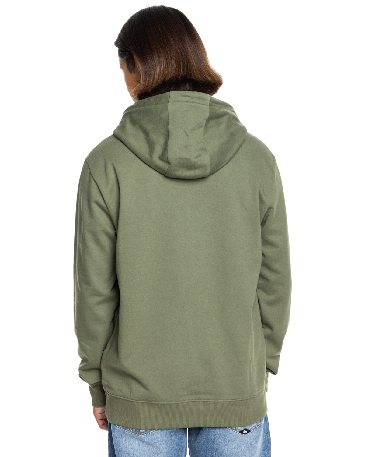 The Quiksilver Mens Basic Hoodie in Four Leaf Clover