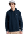 The Quiksilver Mens Basic Hoodie in Dark Navy