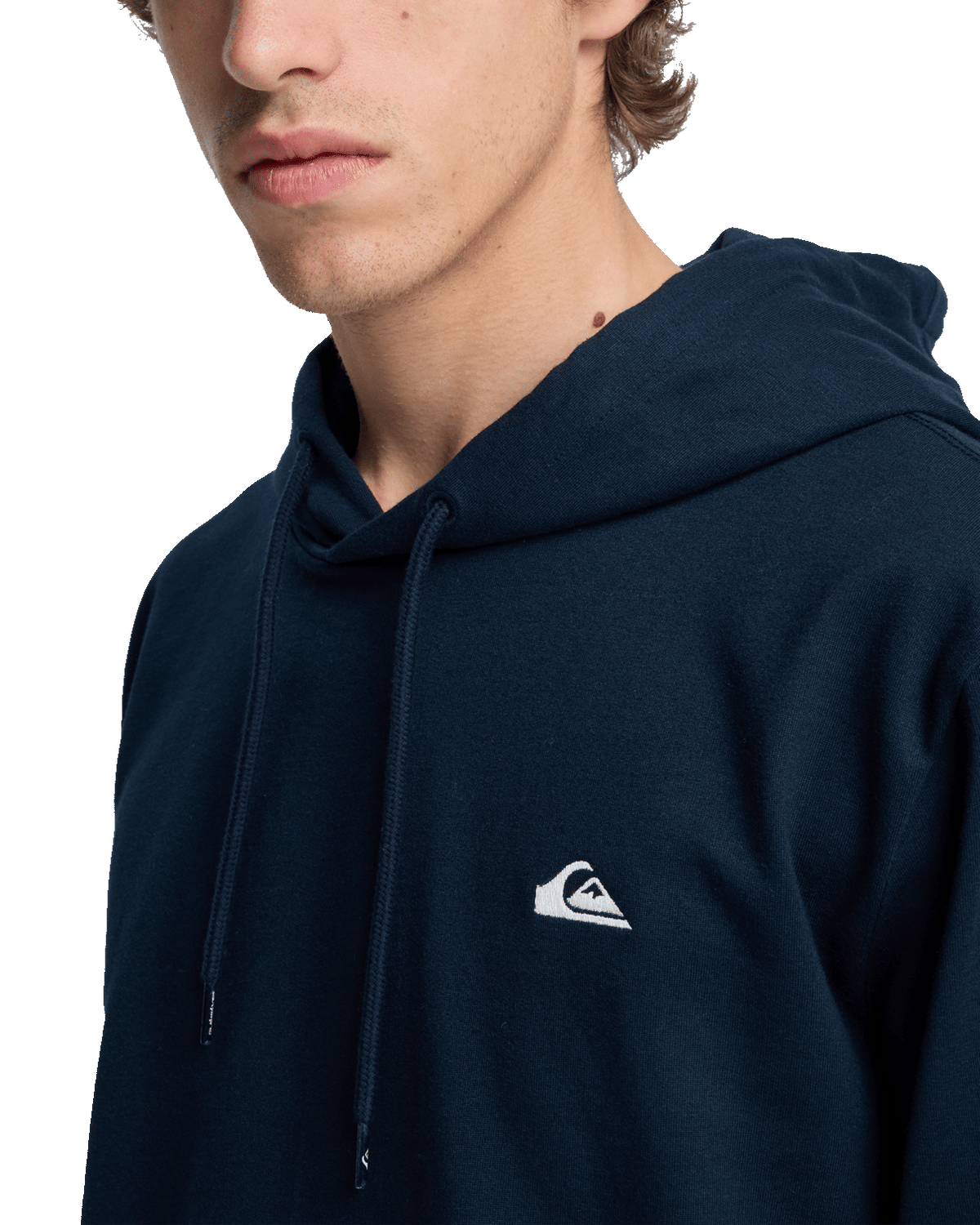 The Quiksilver Mens Basic Hoodie in Dark Navy