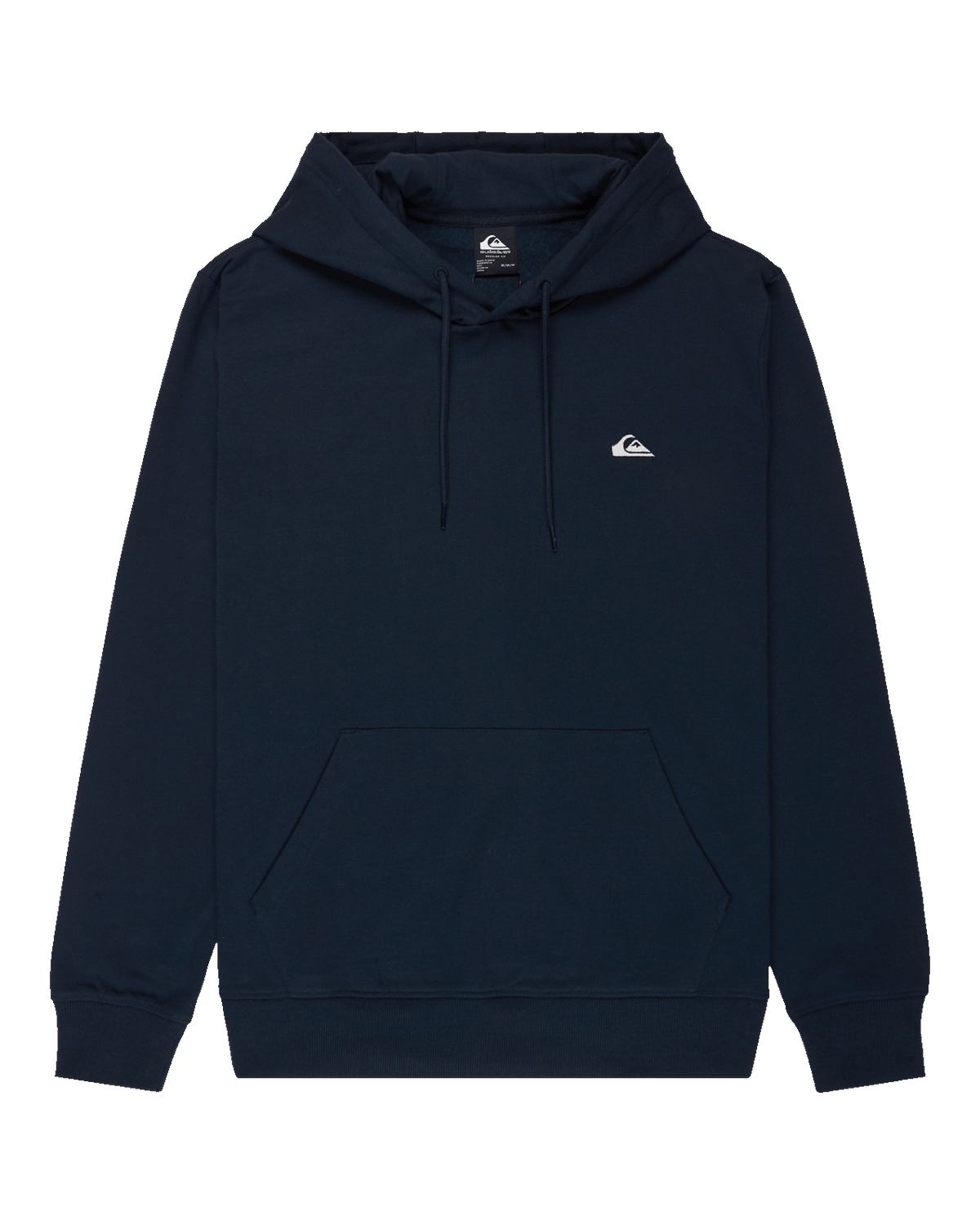 The Quiksilver Mens Basic Hoodie in Dark Navy