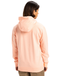 The Quiksilver Mens Basic Hoodie in Peach Parfait