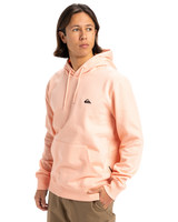 The Quiksilver Mens Basic Hoodie in Peach Parfait