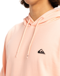 The Quiksilver Mens Basic Hoodie in Peach Parfait
