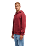 The Quiksilver Mens Basic Hoodie in Oxblood Red