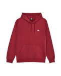The Quiksilver Mens Basic Hoodie in Oxblood Red