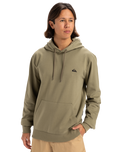 The Quiksilver Mens Basic Hoodie in Aloe