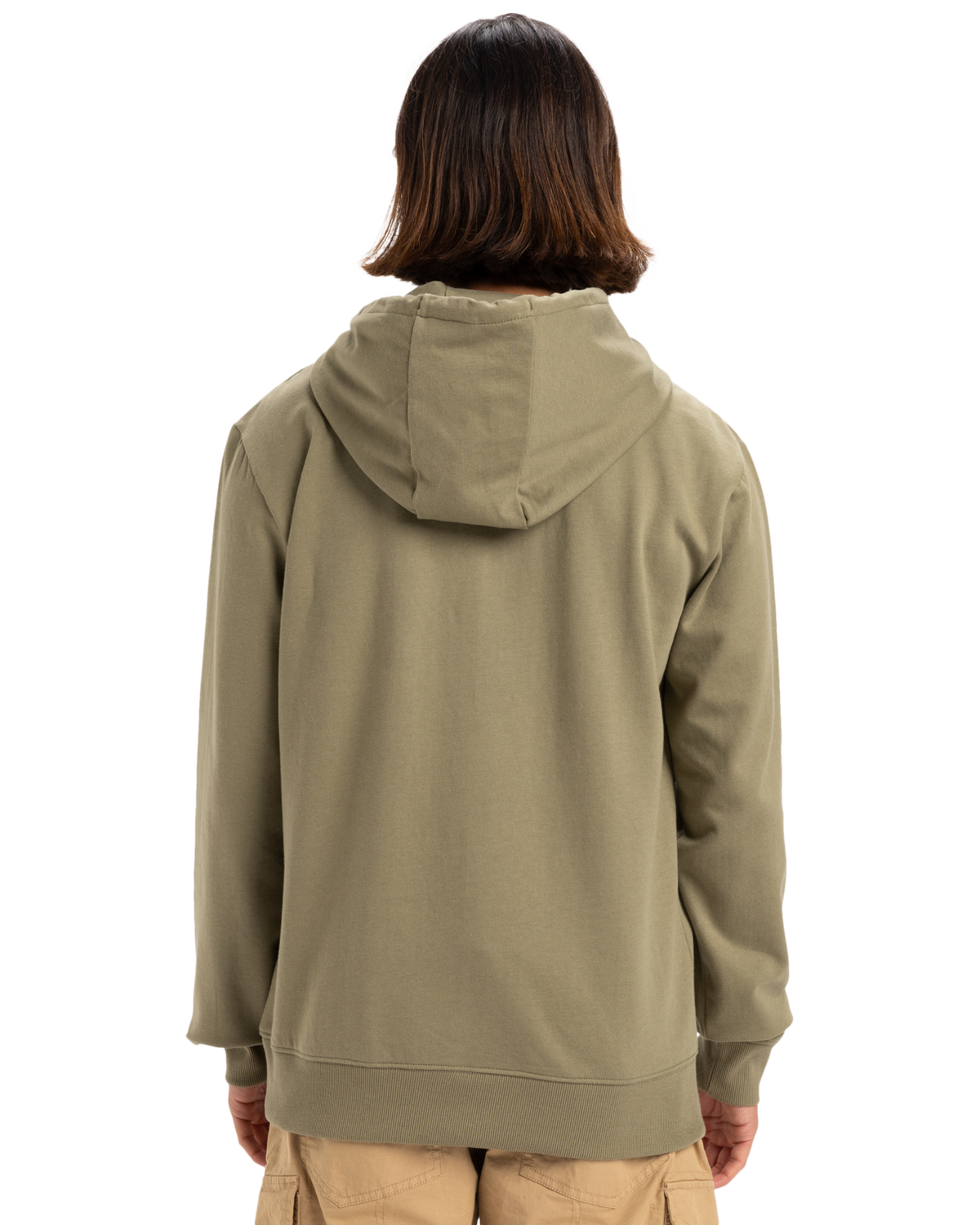 The Quiksilver Mens Basic Hoodie in Aloe