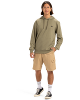 The Quiksilver Mens Basic Hoodie in Aloe