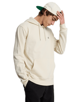 The Quiksilver Mens Basic Hoodie in Bone