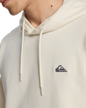 The Quiksilver Mens Basic Hoodie in Bone