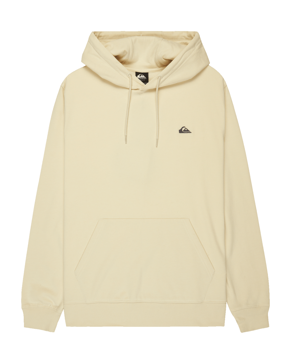 The Quiksilver Mens Basic Hoodie in Bone