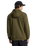 The Quiksilver Mens Basic Zip Hoodie in Grape Leaf