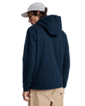 The Quiksilver Mens Basic Zip Hoodie in Dark Navy