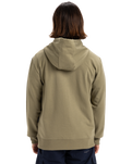 The Quiksilver Mens Basic Zip Hoodie in Aloe