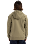 The Quiksilver Mens Basic Zip Hoodie in Aloe