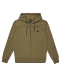 The Quiksilver Mens Basic Zip Hoodie in Aloe