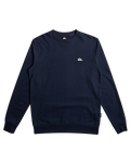 The Quiksilver Mens Basic Crew Sweatshirt in Navy Blazer