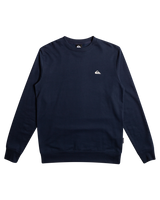 The Quiksilver Mens Basic Crew Sweatshirt in Navy Blazer