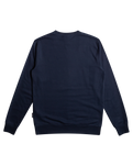The Quiksilver Mens Basic Crew Sweatshirt in Navy Blazer