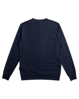 The Quiksilver Mens Basic Crew Sweatshirt in Navy Blazer
