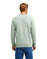 The Quiksilver Mens Basic Sweatshirt in Iceberg Green