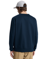 The Quiksilver Mens Basic Sweatshirt in Dark Navy
