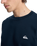 The Quiksilver Mens Basic Sweatshirt in Dark Navy