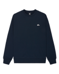 The Quiksilver Mens Basic Sweatshirt in Dark Navy