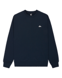 The Quiksilver Mens Basic Sweatshirt in Dark Navy