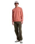 The Quiksilver Mens Basic Sweatshirt in Desert Sand