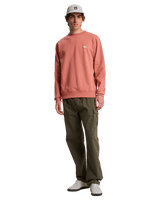 The Quiksilver Mens Basic Sweatshirt in Desert Sand