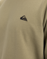 The Quiksilver Mens Basic Crew Sweatshirt in Aloe