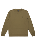 The Quiksilver Mens Basic Crew Sweatshirt in Aloe