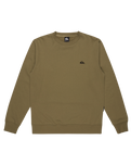The Quiksilver Mens Basic Crew Sweatshirt in Aloe