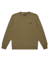 The Quiksilver Mens Basic Crew Sweatshirt in Aloe