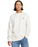 The Quiksilver Mens Basic Crew Sweatshirt in Birch