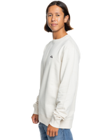 The Quiksilver Mens Basic Crew Sweatshirt in Birch