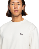 The Quiksilver Mens Basic Crew Sweatshirt in Birch