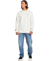 The Quiksilver Mens Basic Crew Sweatshirt in Birch