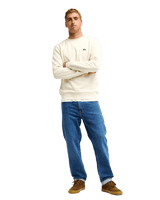The Quiksilver Mens Basic Sweatshirt in Bone