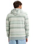 The Quiksilver Mens Great Otway Hoodie in Abbey Stone