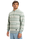The Quiksilver Mens Great Otway Hoodie in Abbey Stone