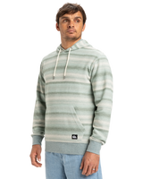 The Quiksilver Mens Great Otway Hoodie in Abbey Stone